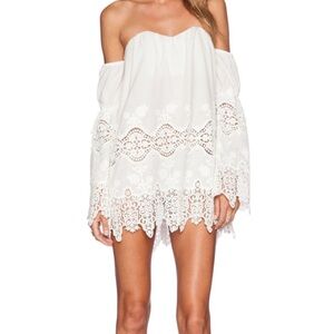 Stone Cold Fox Marrakesh Lace Mini Dress